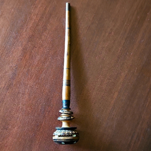 Molinillo Traditional Mexican Wooden Whisk Kitchen Hot Chocolate - Picture 1 of 5